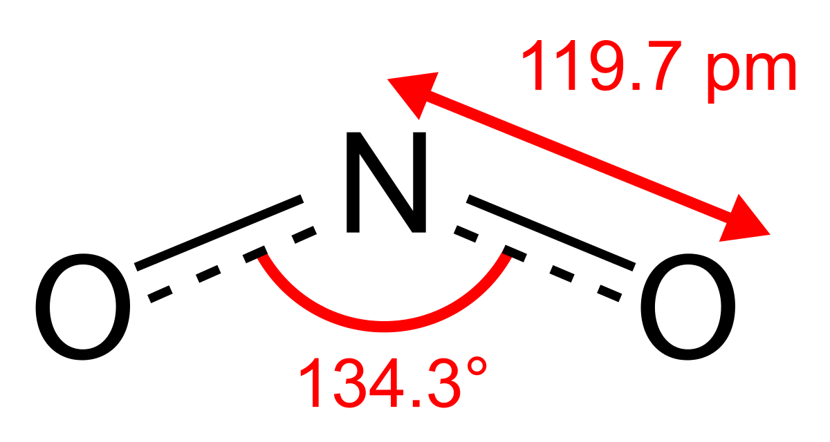 ساختار NO2 