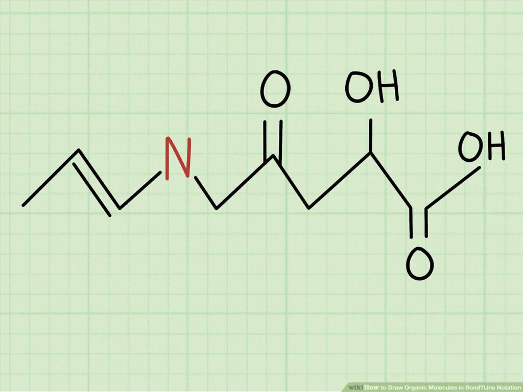 رسم خطی مولکول ها