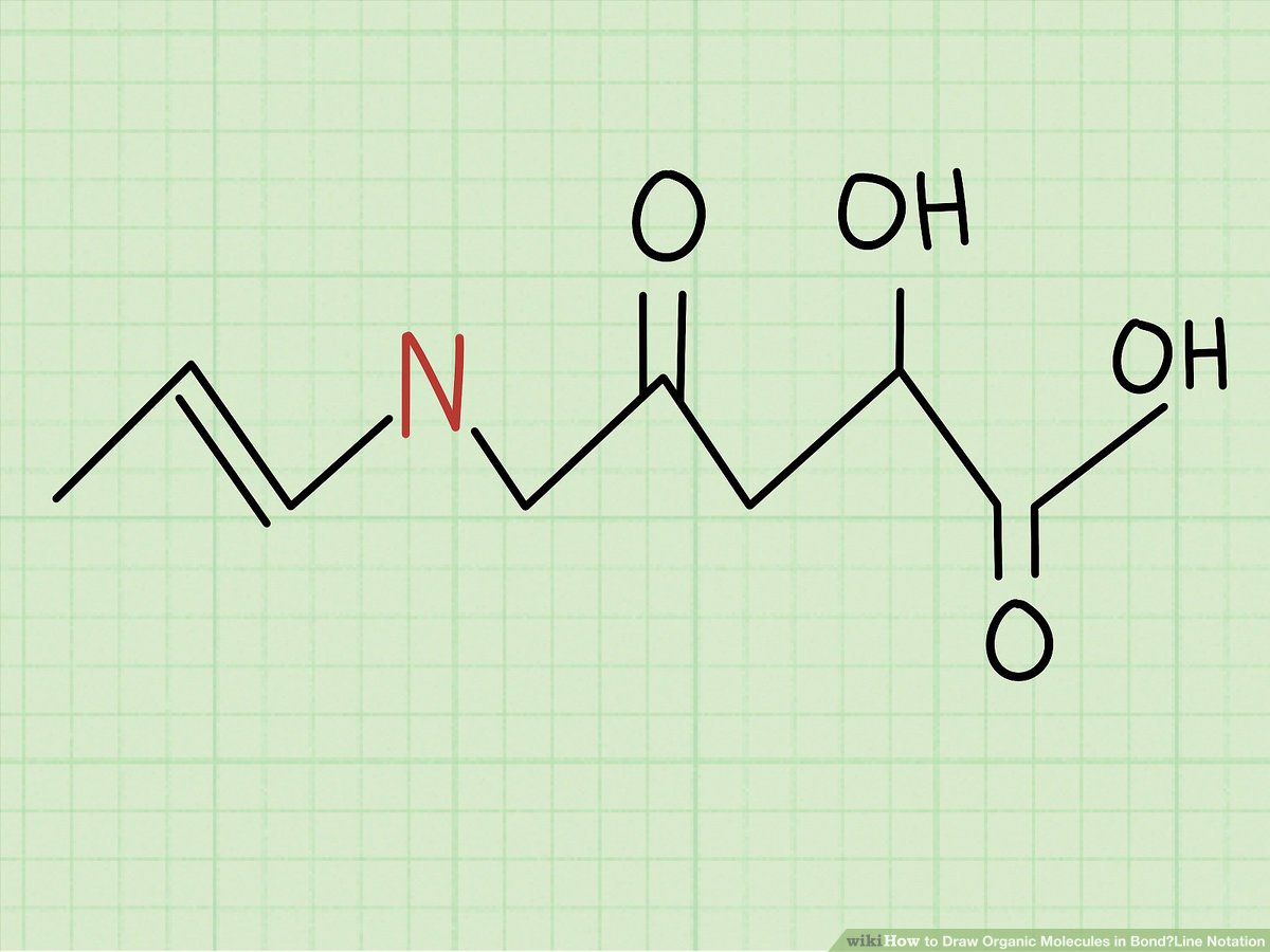 رسم خطی مولکول ها